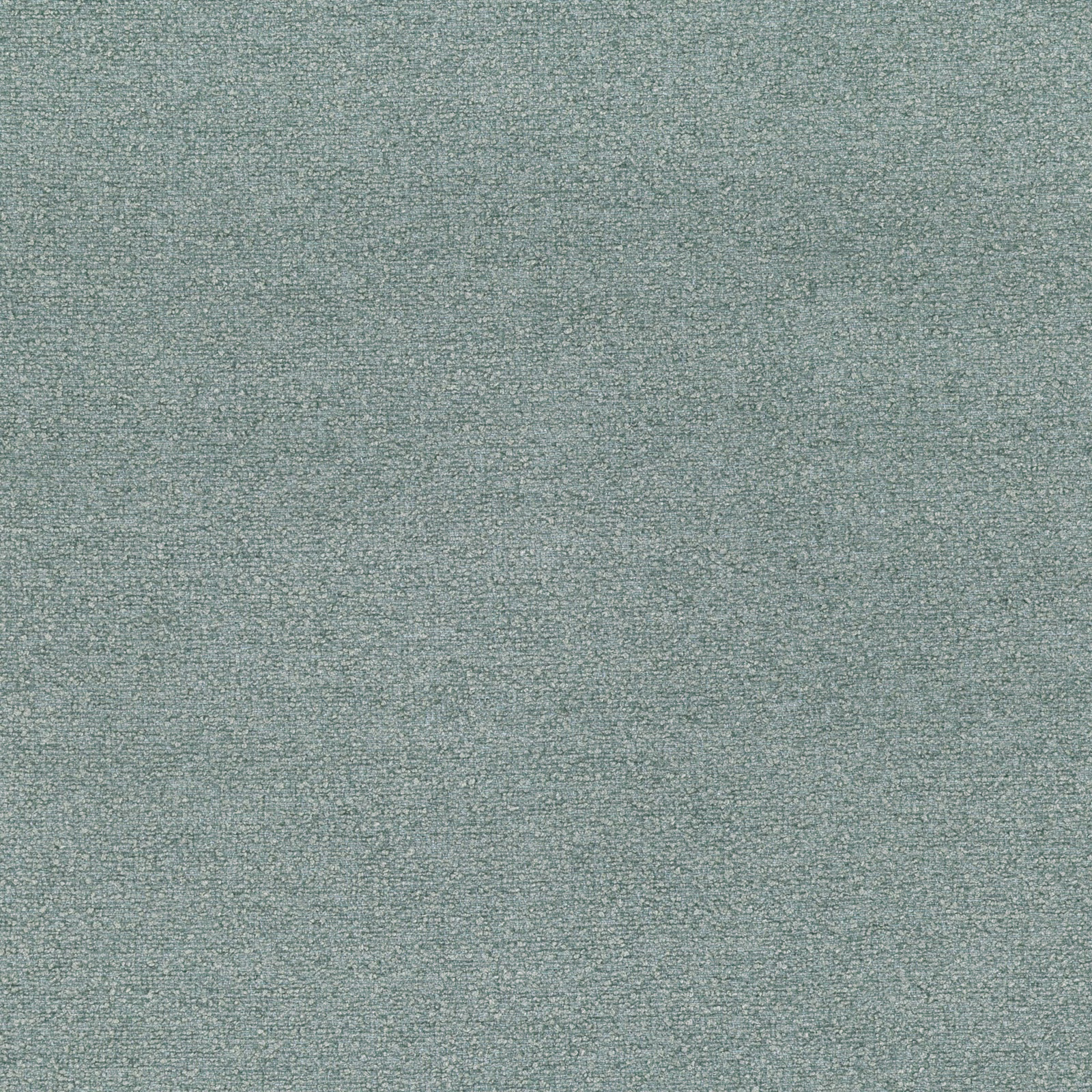 Close-up of muted aquamarine blue-green fabric with a fine mottled weave