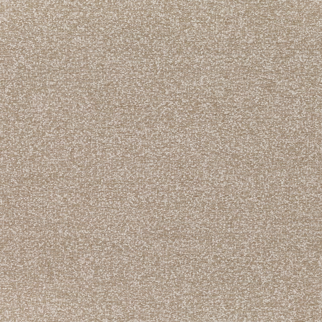 Warm birch beige fabric with fine ivory flecks and a nubby woven surface