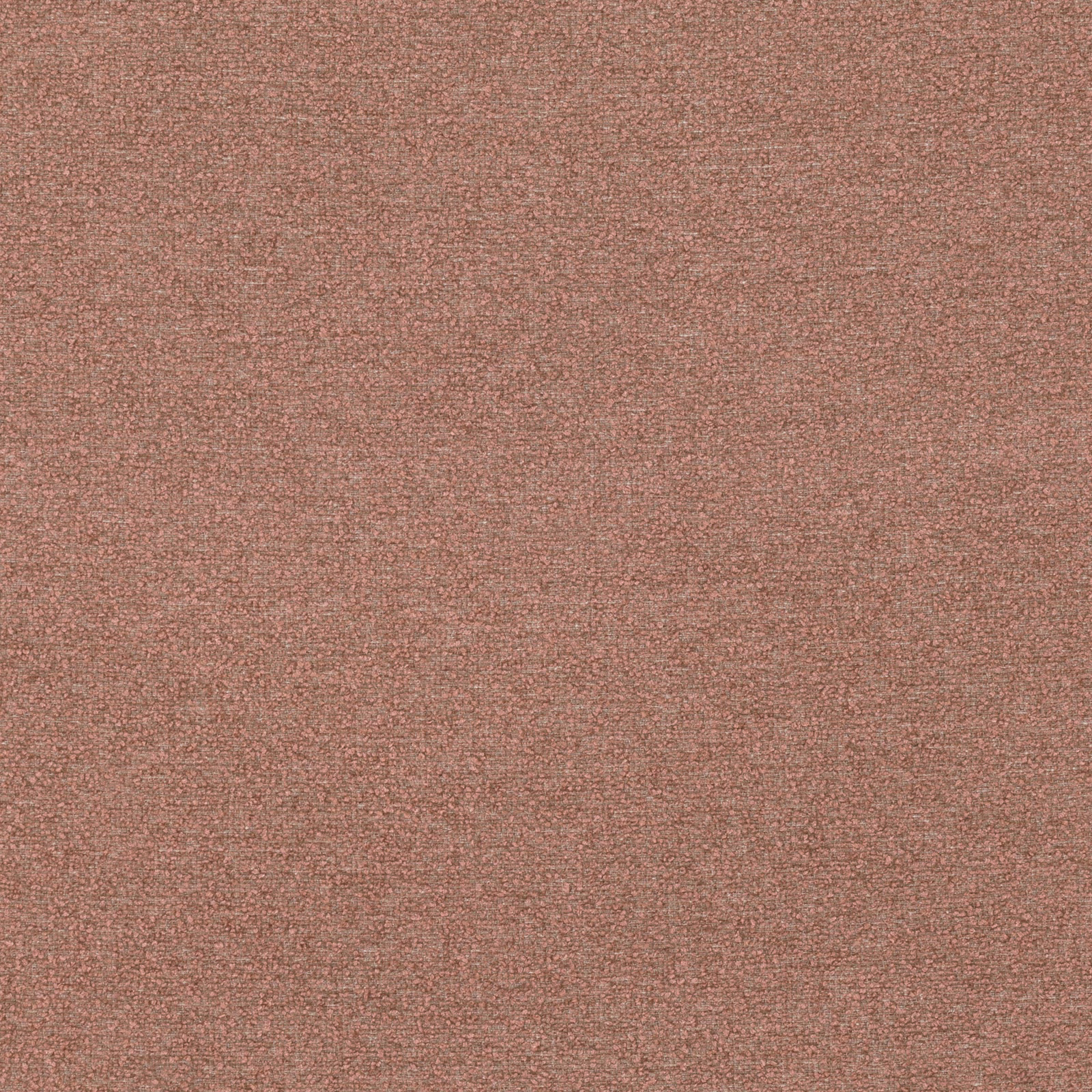 Close-up of warm clay terracotta fabric with a fine, softly mottled woven texture
