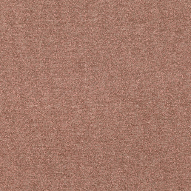 Close-up of warm clay terracotta fabric with a fine, softly mottled woven texture