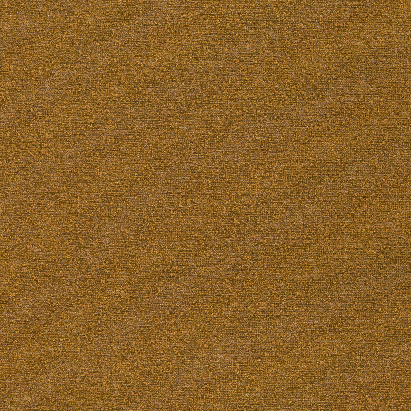 Close-up of warm mustard-gold woven fabric with fine brown flecking
