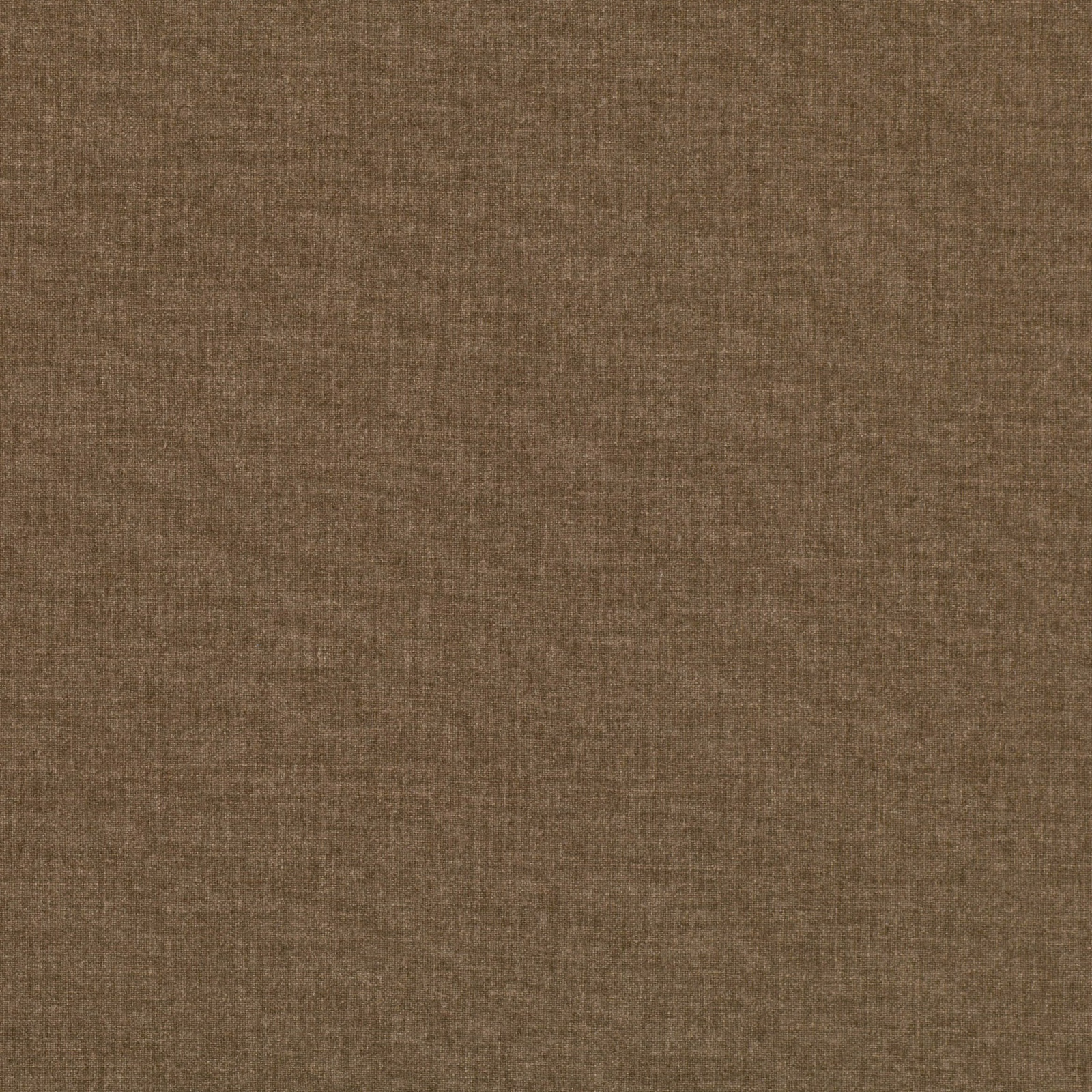 Warm bark-brown plain weave with subtle tonal flecks and a matte surface