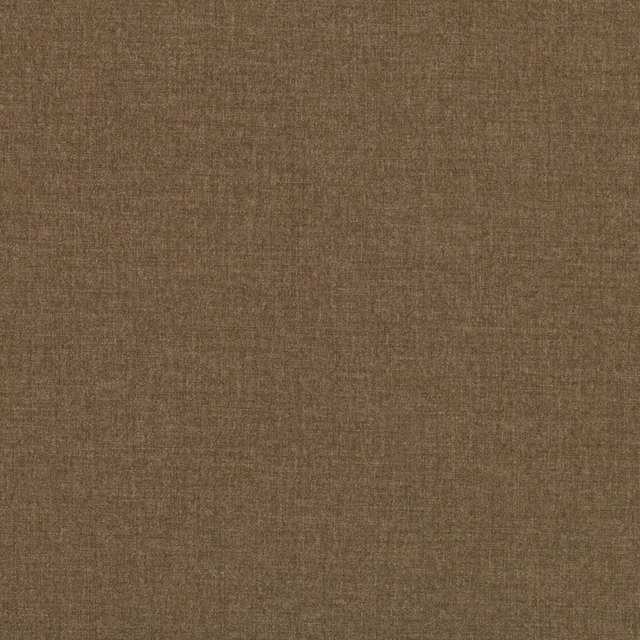 Warm bark-brown plain weave with subtle tonal flecks and a matte surface