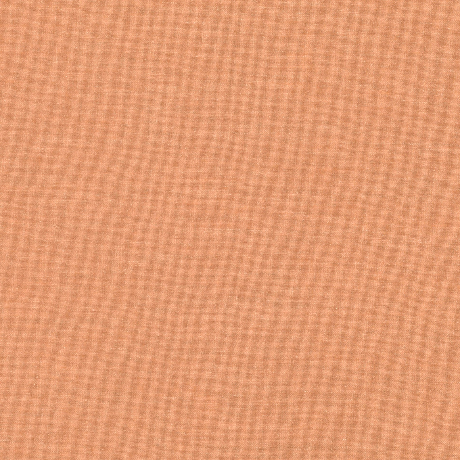 Muted apricot-orange plain weave with fine tonal texture and softly varied threads