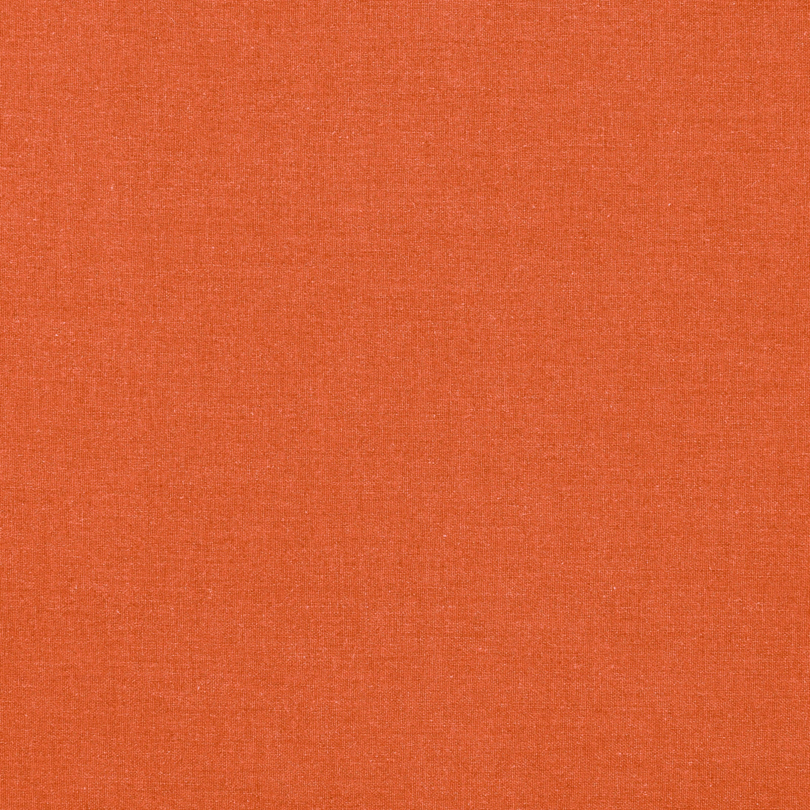 Warm pumpkin-orange plain weave with a subtle crosshatched surface texture