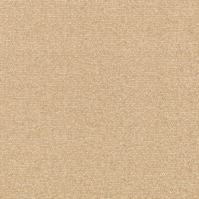 Close-up of warm hazel-beige fabric with a fine irregular woven texture
