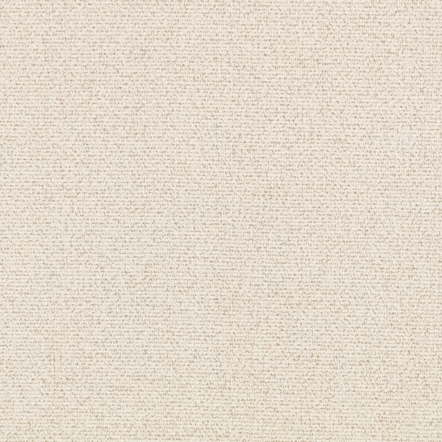 Close-up of pale natural cream fabric with fine flecked woven texture