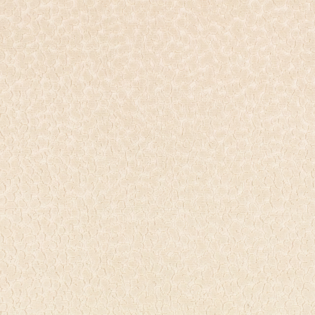 Pale chalk-cream woven fabric with subtle small-scale looping organic marks