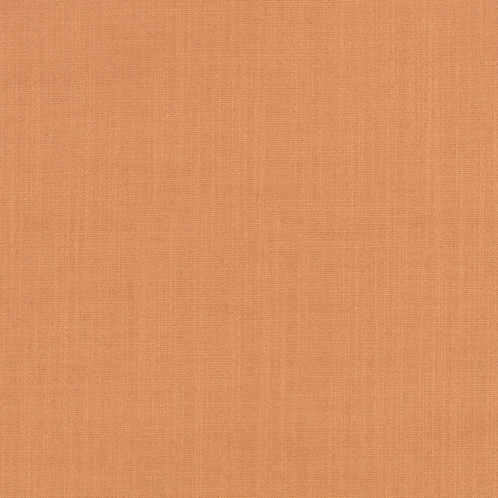 Warm amber-orange plain weave with fine vertical yarn variation and soft tonal texture