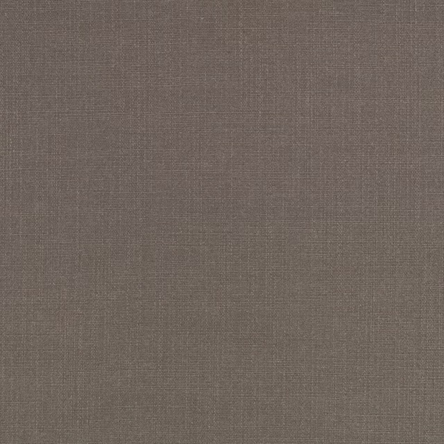 Deep taupe-grey Hackney fabric showing a fine, low-contrast crosshatch weave