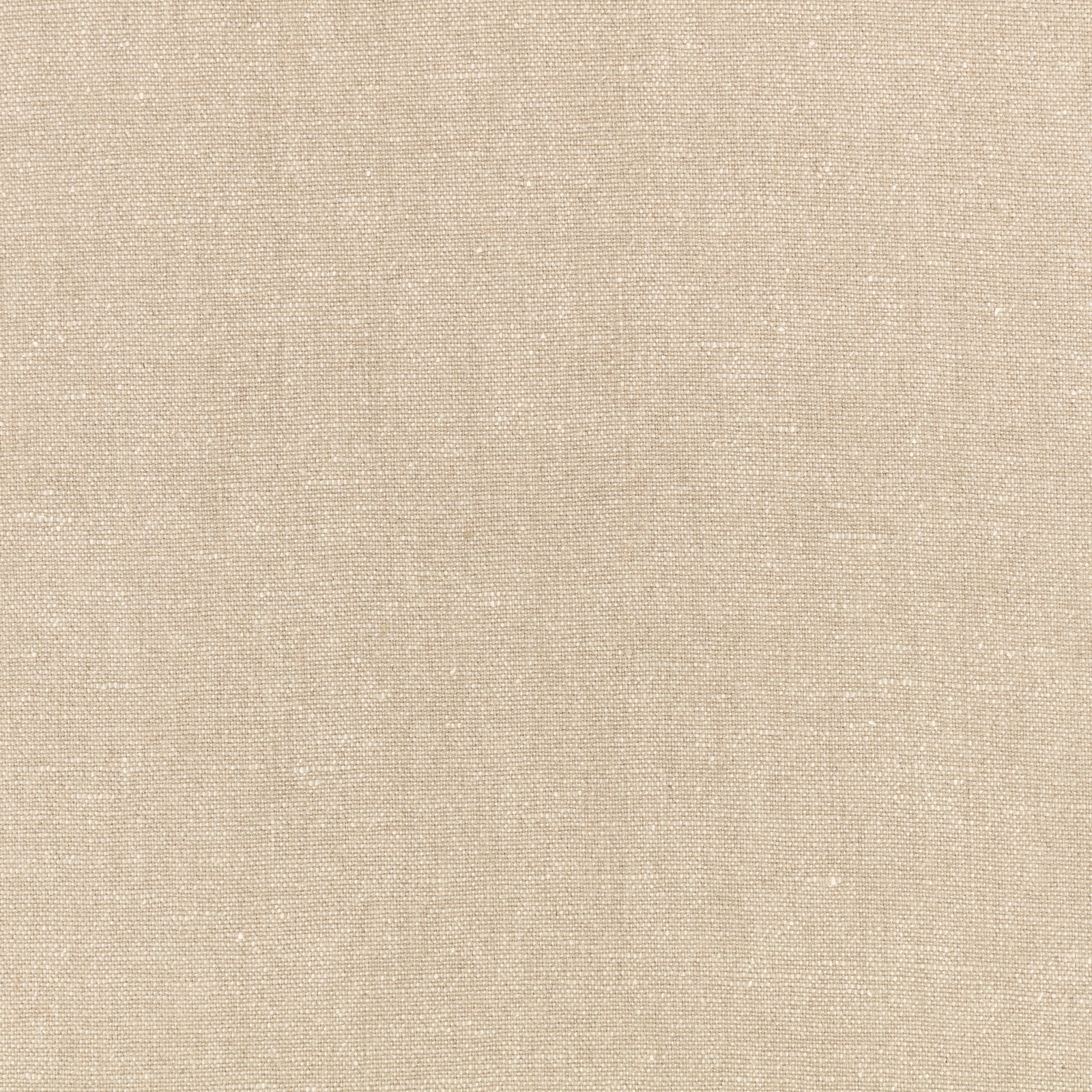 Pale flax-beige plain weave showing a fine, lightly flecked surface