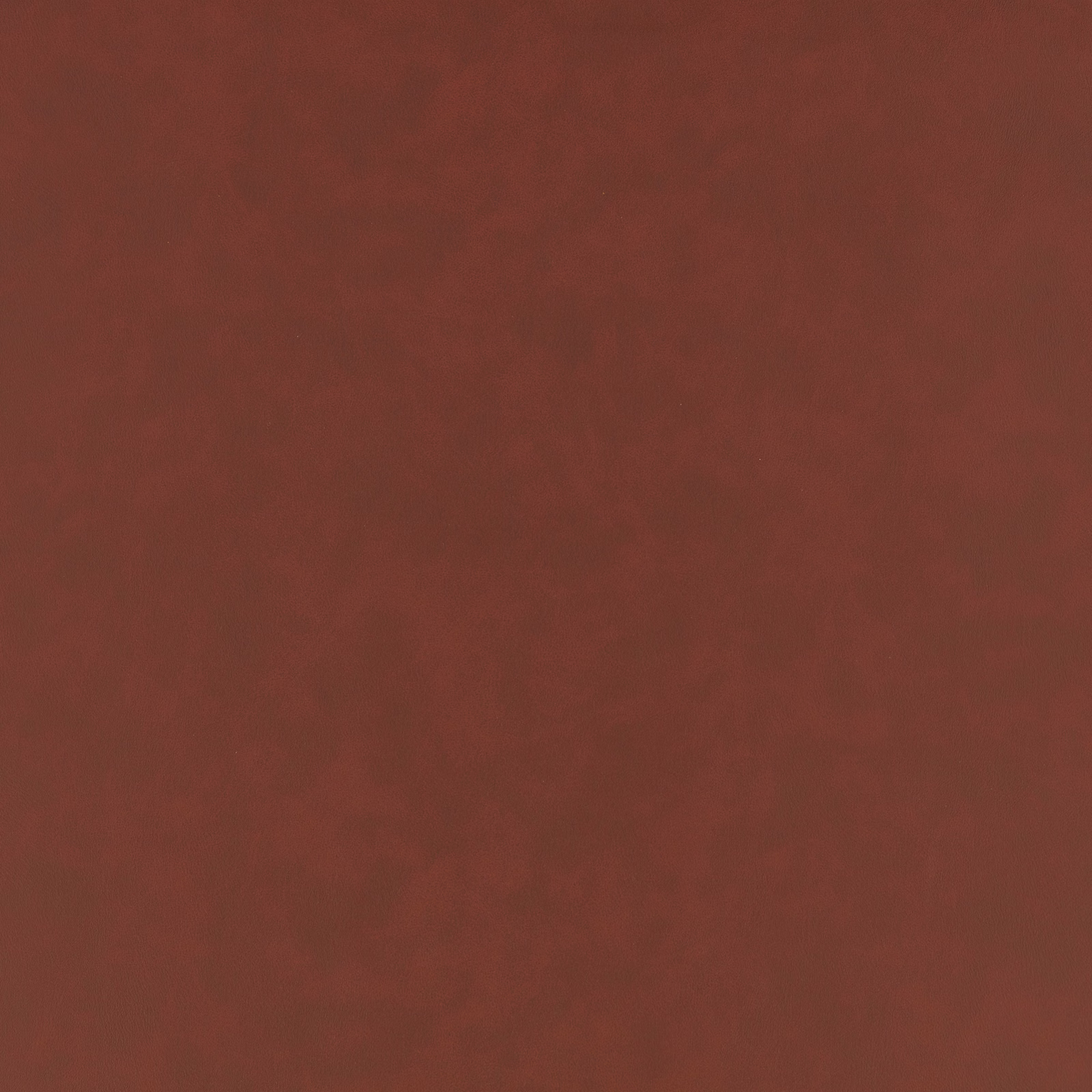 Deep madder-red fabric with a subtle mottled, leather-look surface