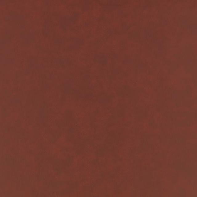 Deep madder-red fabric with a subtle mottled, leather-look surface