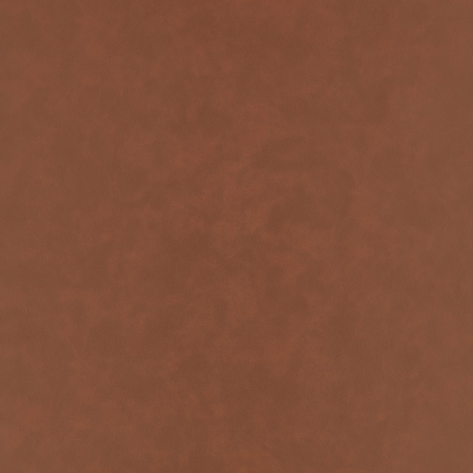 Warm russet-brown leather-look surface with subtle cloudy tonal variation