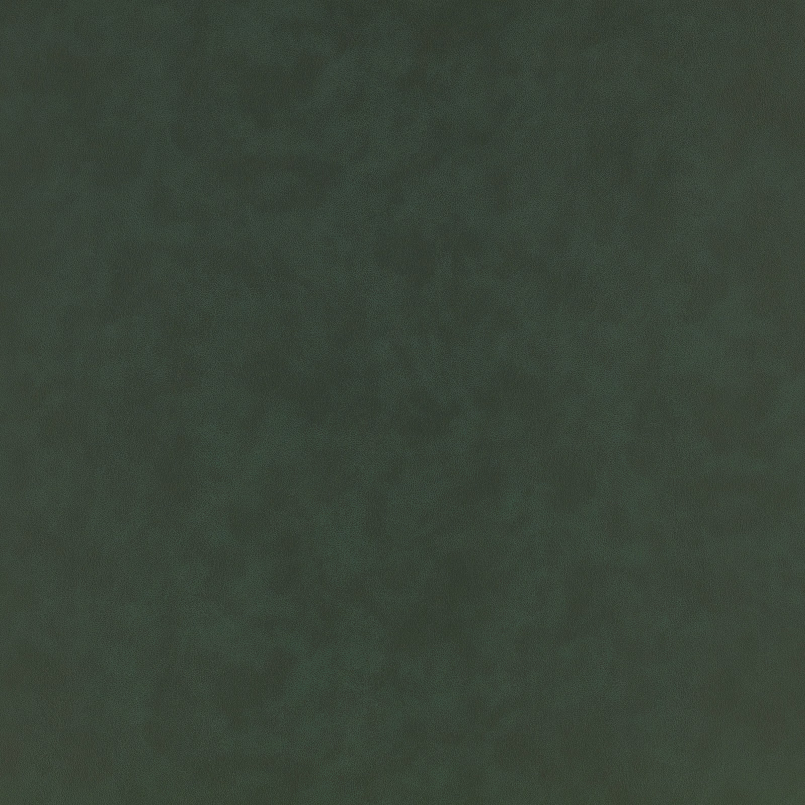Deep pine green vegan-leather-look surface with subtle cloudy tonal variation