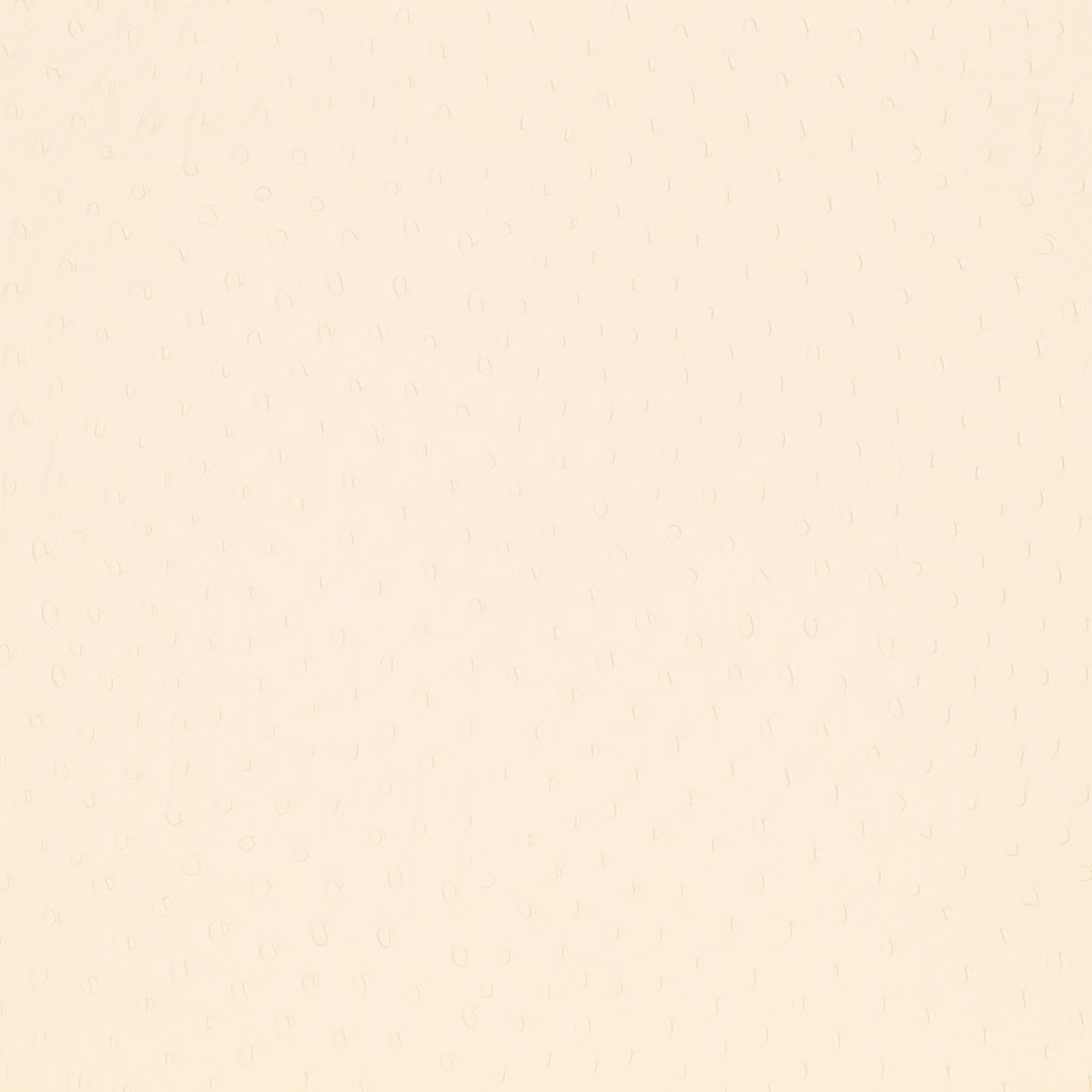 Pale mascarpone cream fabric with faint, organic ostrich-like surface markings