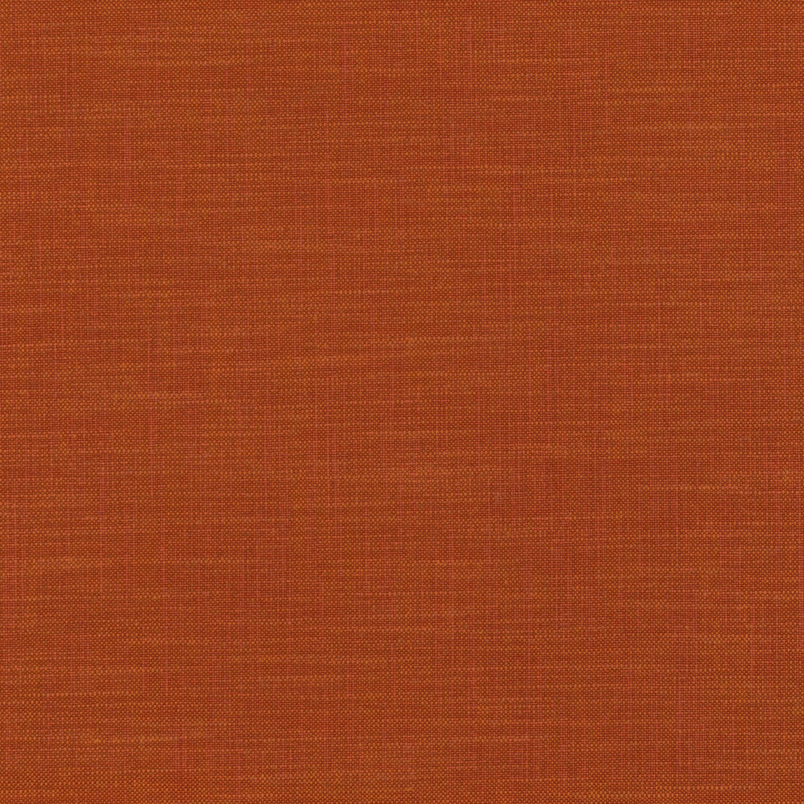 Burnt orange woven textile with fine horizontal grain and subtle tonal variation