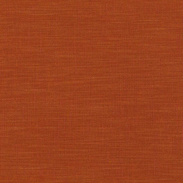 Burnt orange woven textile with fine horizontal grain and subtle tonal variation