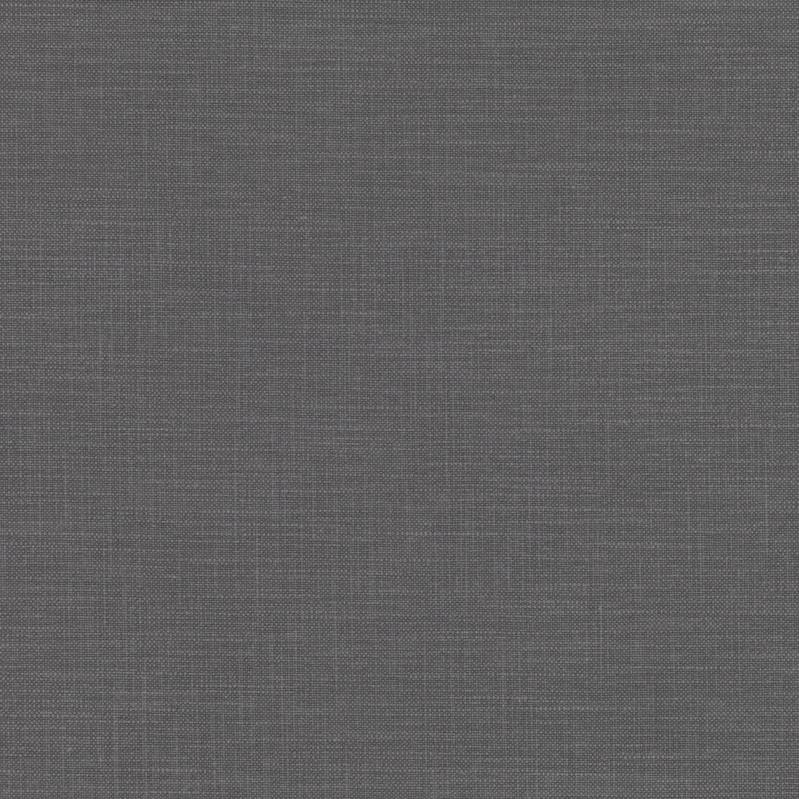 Close-up of deep charcoal-grey fabric with a fine crosshatched woven texture