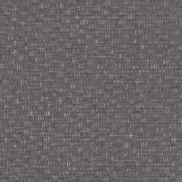 Close view of cool concrete-grey fabric with a fine, lightly flecked woven grid
