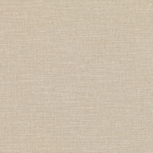 Warm oatmeal-beige woven swatch with fine crosshatch texture and subtle slub flecks