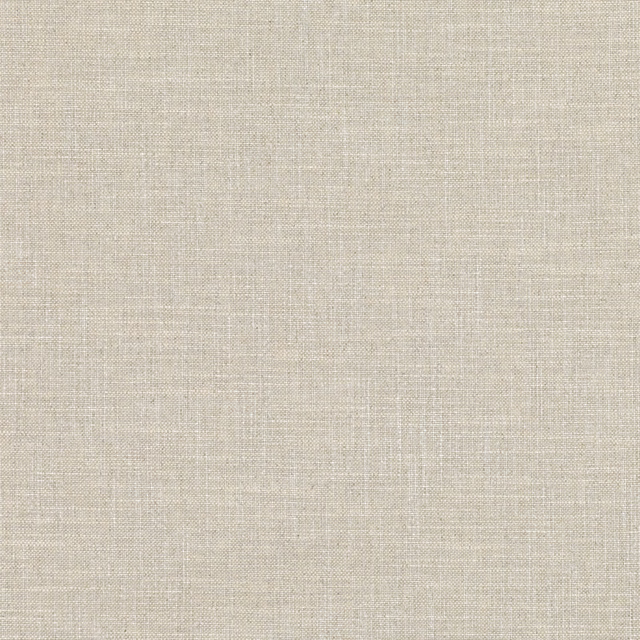 Pale eggshell fabric with a fine crosshatched weave and softly flecked surface