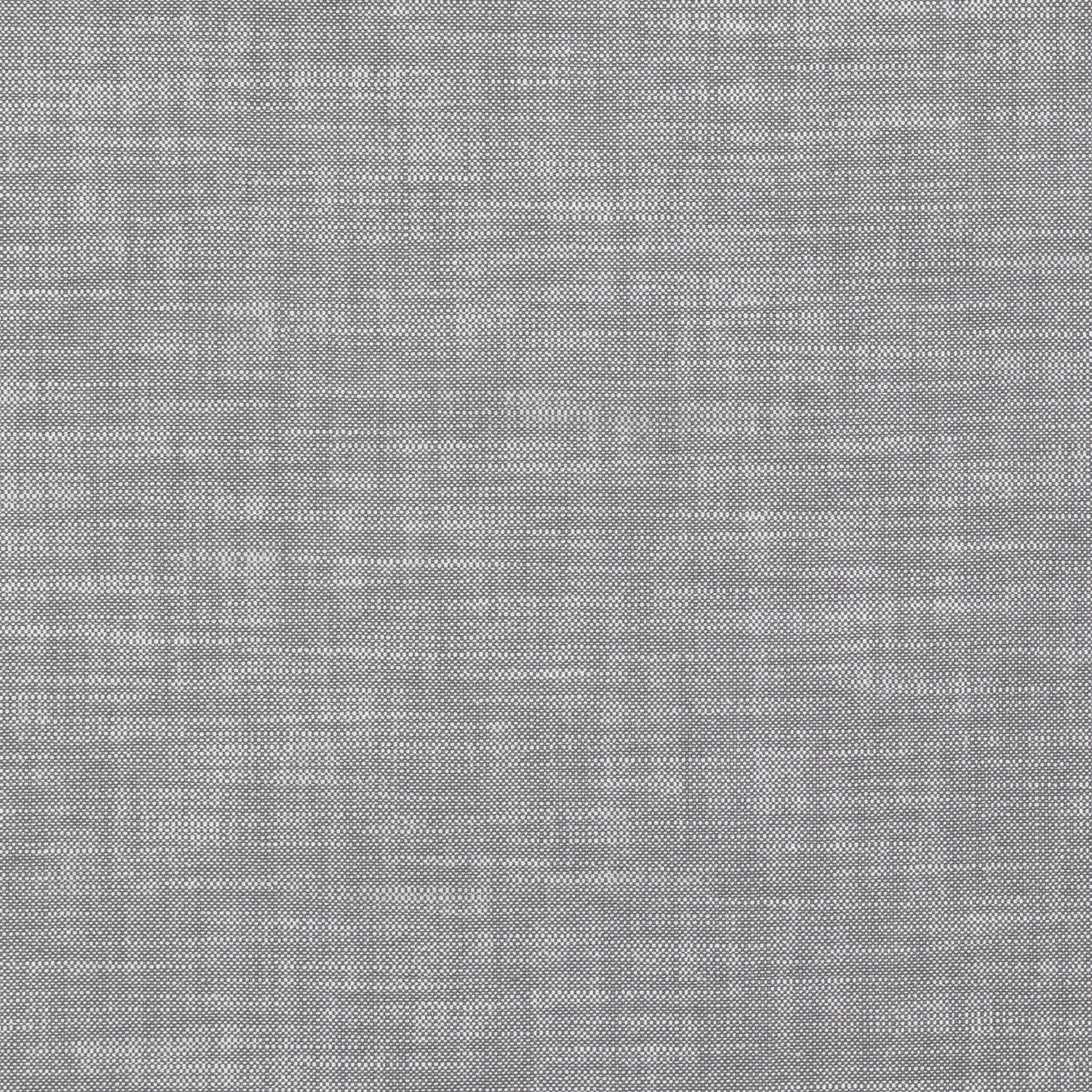 Cool graphite-grey fabric showing a fine, subtly variegated crosshatch weave