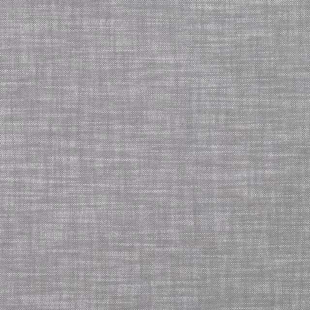 Cool graphite-grey fabric showing a fine, subtly variegated crosshatch weave
