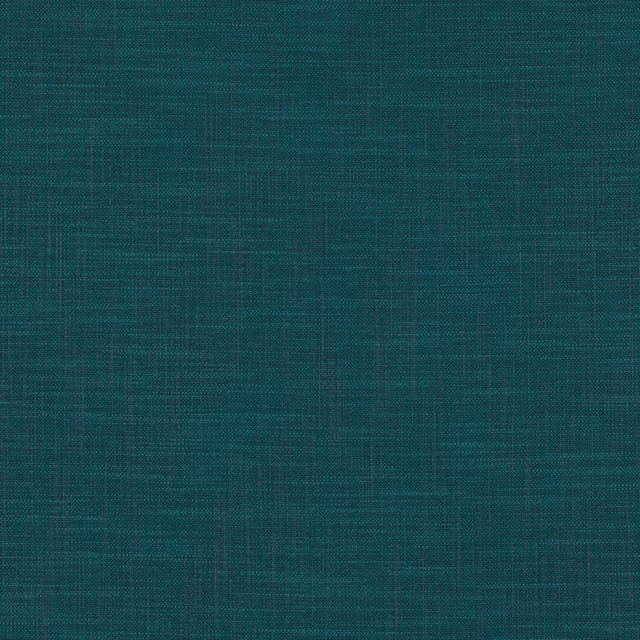 Deep lagoon teal woven swatch with fine crosshatch texture and subtle tonal variation