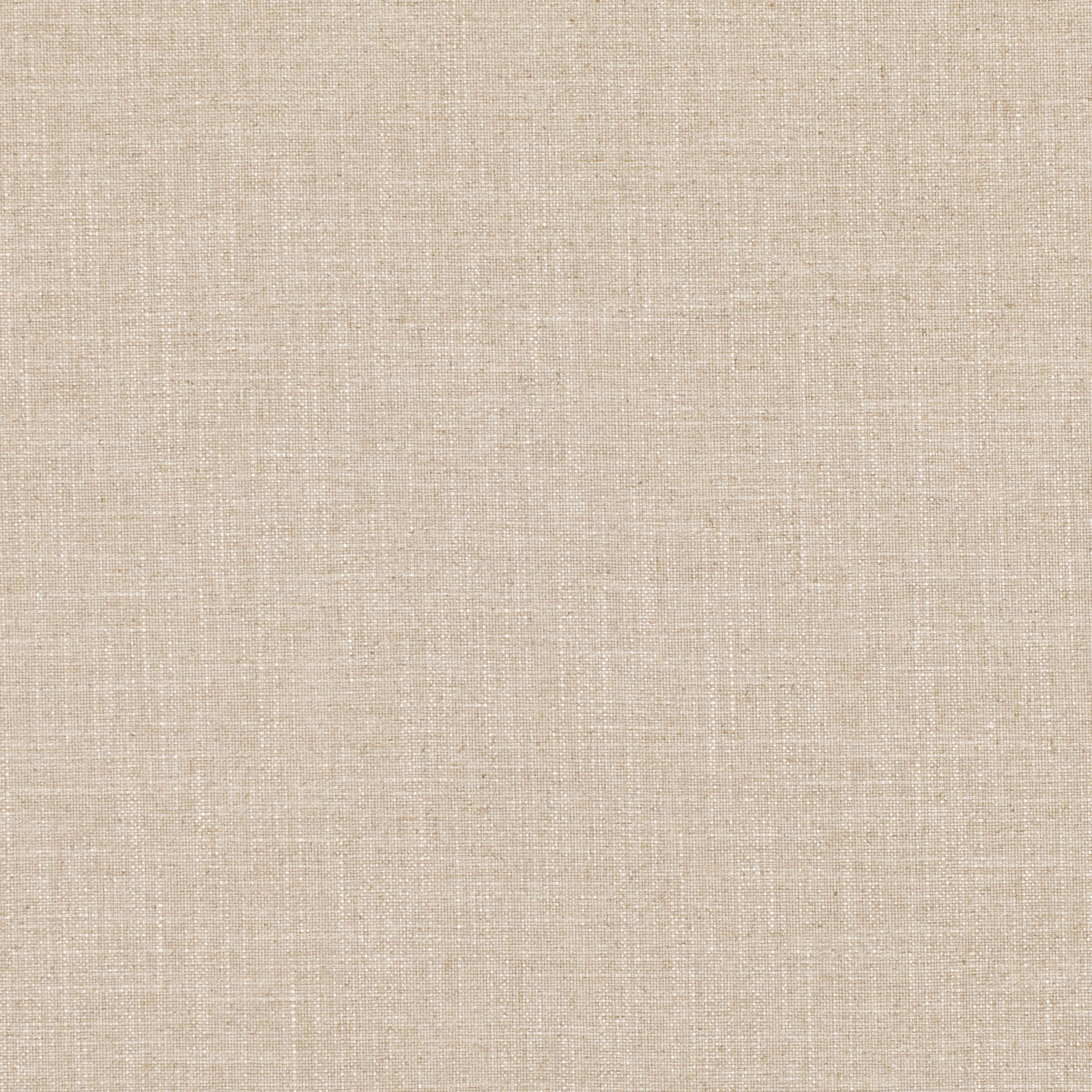 Close-up of soft linen-beige fabric with subtle crosshatch weave and fine slub texture