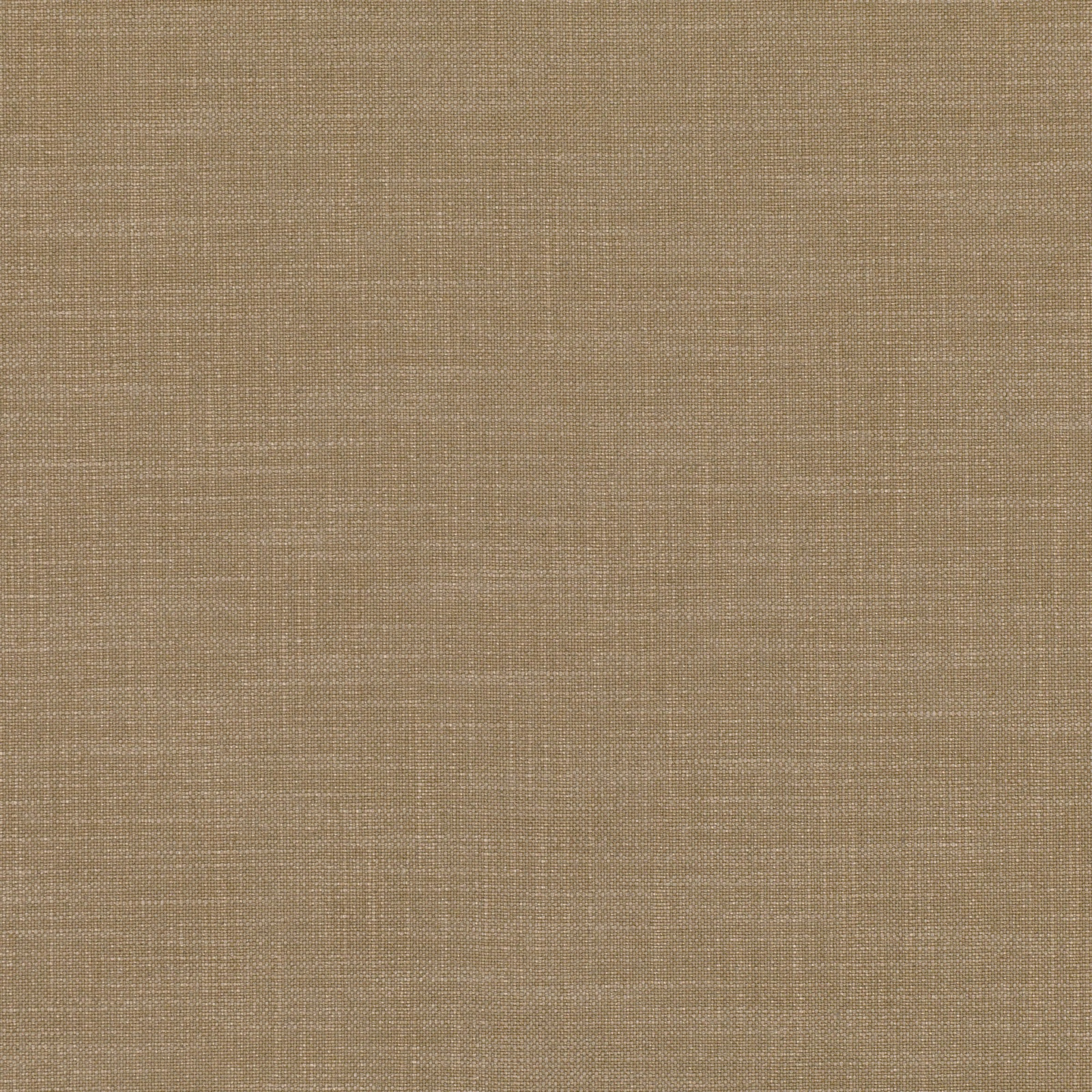 Warm pecan taupe plain-weave textile with subtle crosshatch texture and softly varied threads