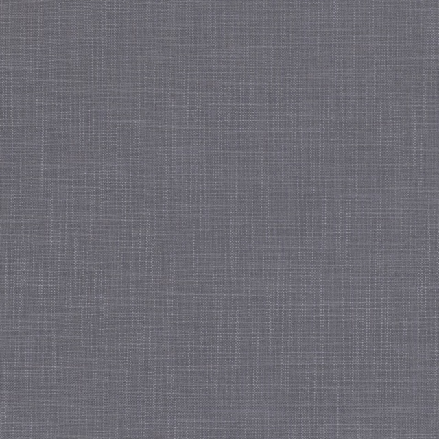 Close-up of cool pewter-grey fabric with a fine woven crosshatch texture