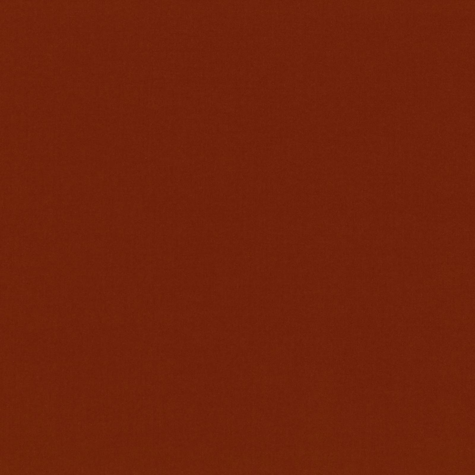 Deep burnt-orange fabric with a subtle fine weave and softly shaded surface