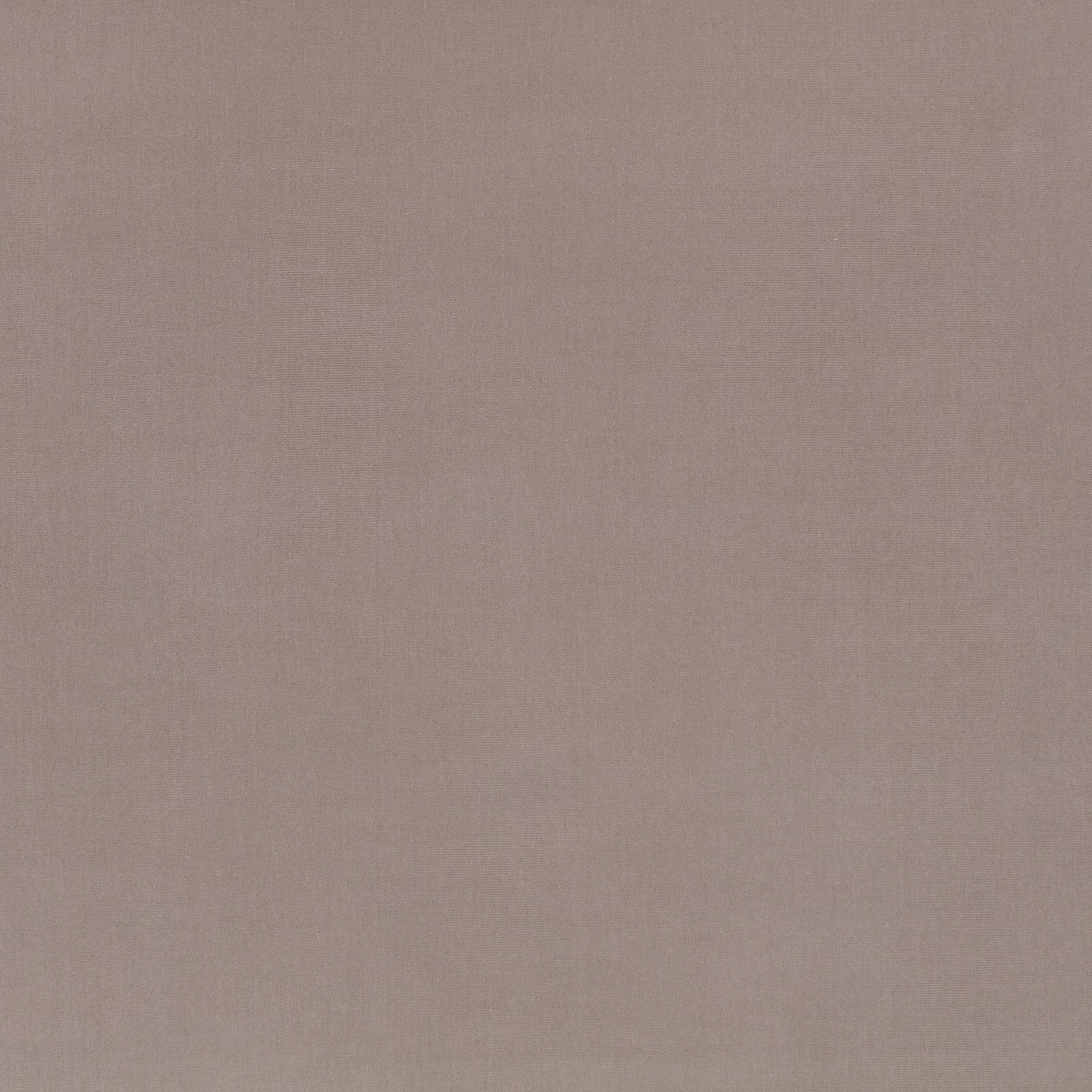 Close-up of muted taupe-grey plain weave with a fine vertical grain