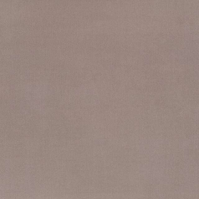 Close-up of muted taupe-grey plain weave with a fine vertical grain