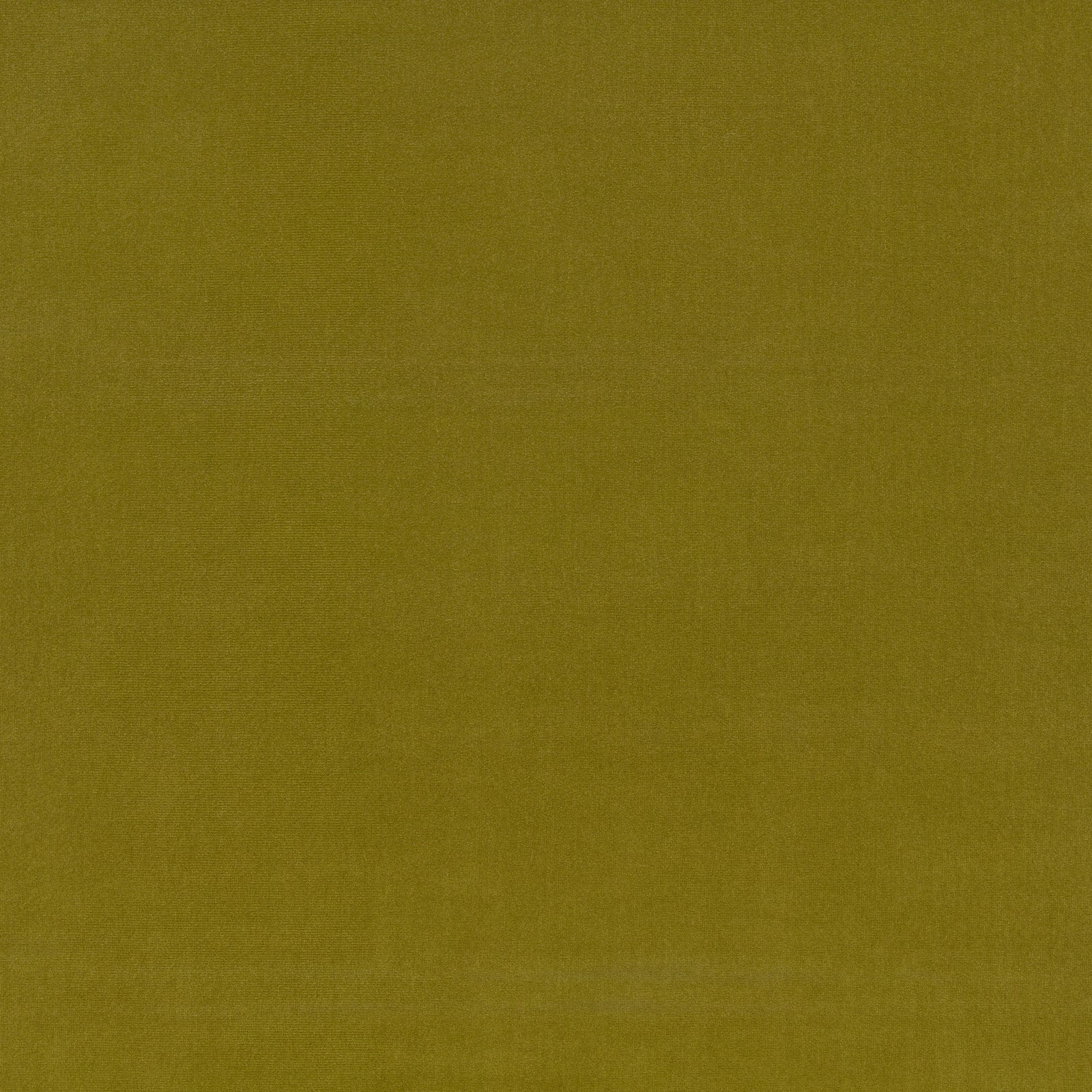 Close-up of muted olive-green fabric with a fine, softly mottled woven texture