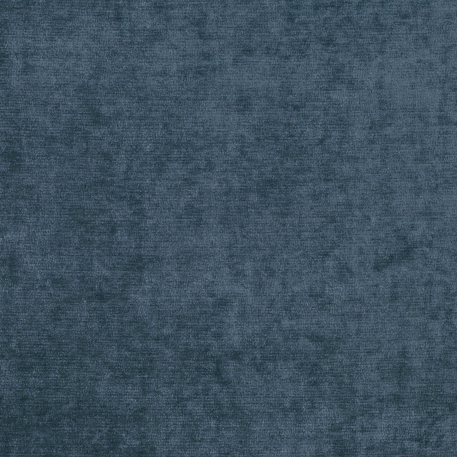 Cool cadet blue-grey fabric with dense tonal mottling and fine woven texture