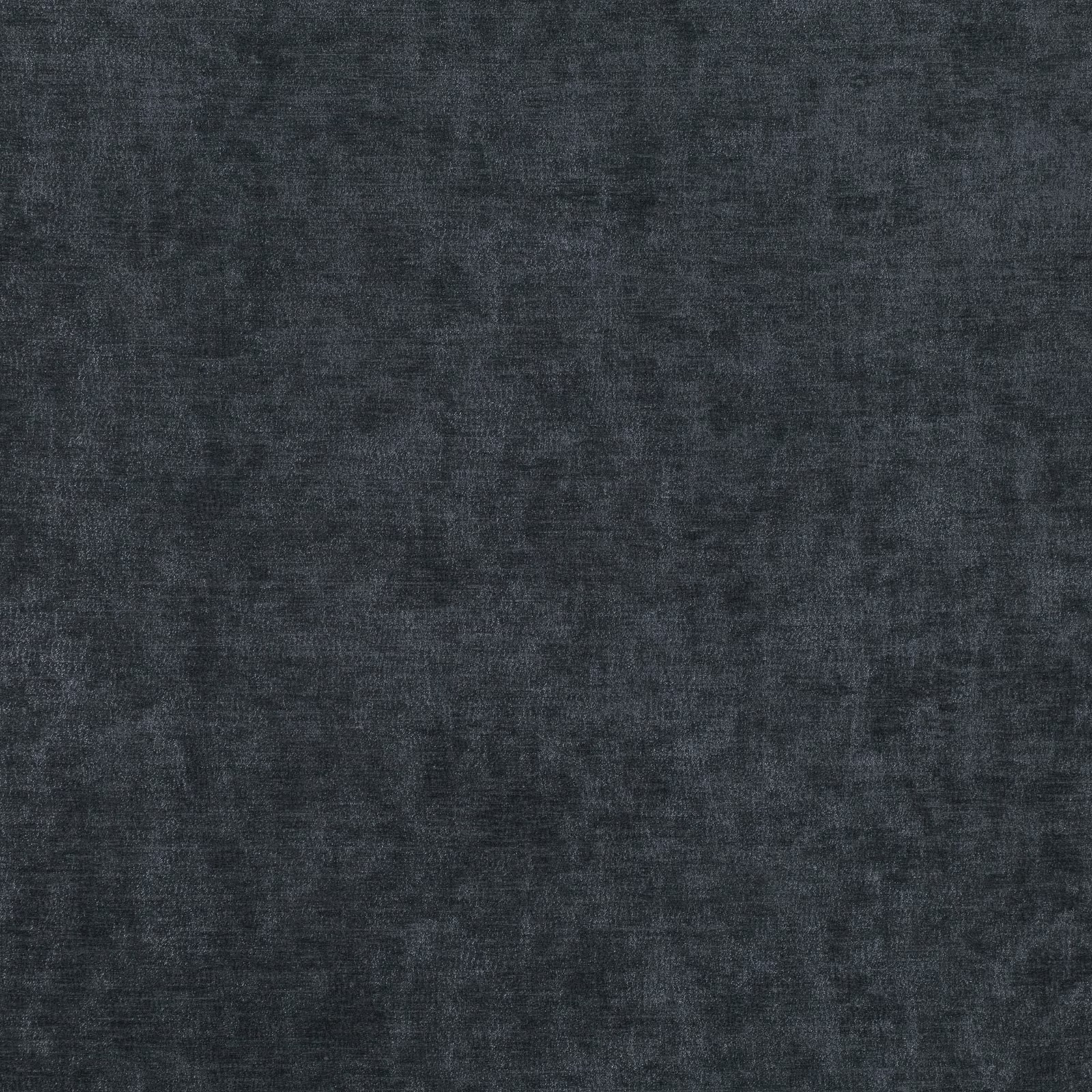 Near-black Indian Ink charcoal fabric with softly mottled, cloudy woven texture