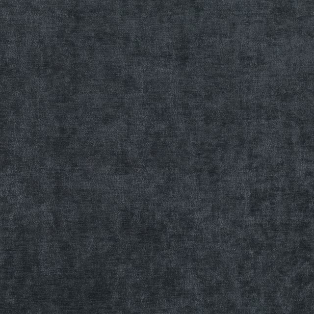 Near-black Indian Ink charcoal fabric with softly mottled, cloudy woven texture