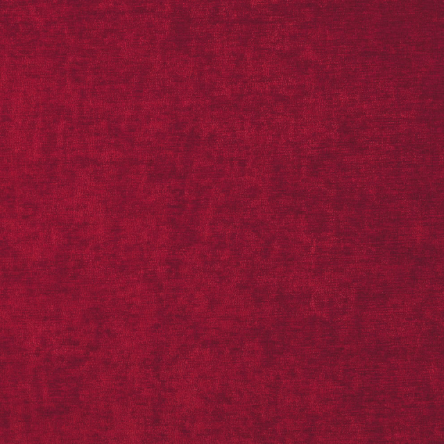 Deep sangria red fabric with a subtly mottled, tonal woven texture