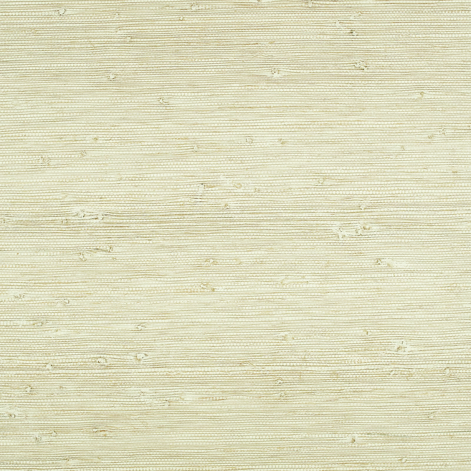 Pale pistachio wallcovering with fine horizontal ribbing and scattered irregular slub marks
