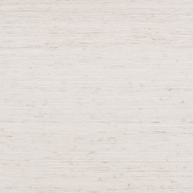 Warm porcelain-white wallcovering with fine horizontal striations and subtle irregular slub marks