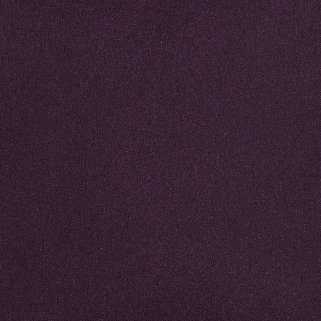 Dark blackberry-purple textile with a fine, softly mottled woven surface