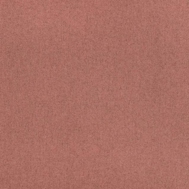 Dusty clay-terracotta fabric with a subtle mottled woven texture