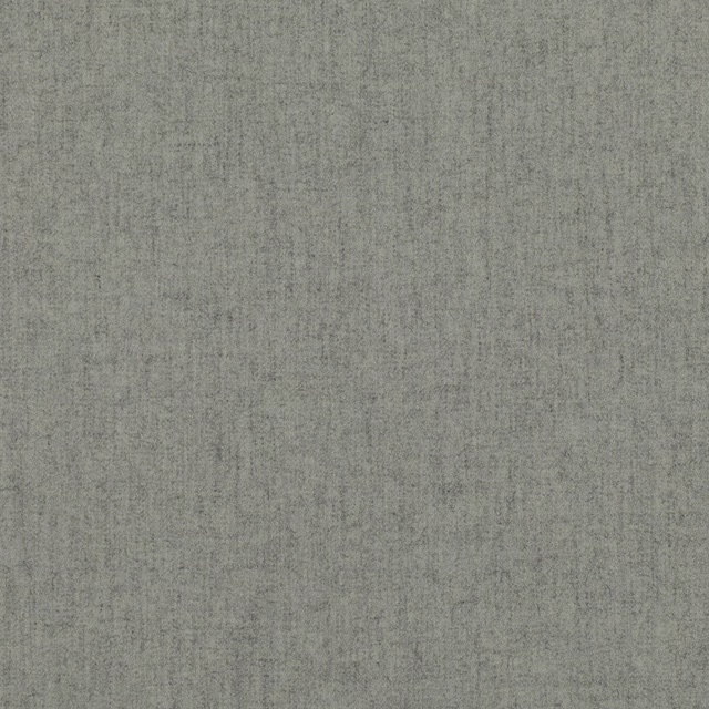 Close-up of softly mottled dove-grey textile with fine vertical tonal texture