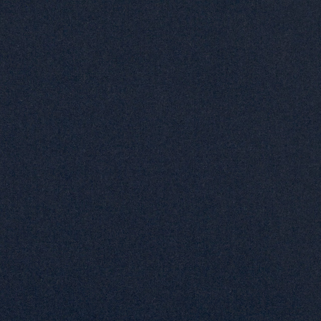 Deep navy Leaf fabric with a faintly mottled, low-sheen textile surface