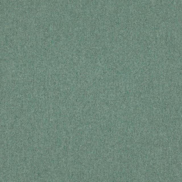 Muted nettle teal fabric with a fine, softly mottled woven surface