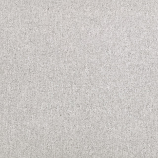 Close view of softly mottled silver-grey fabric with a fine woven texture