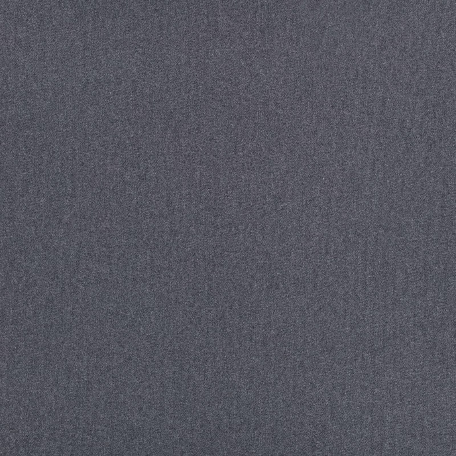 Close view of cool slate-grey fabric with a fine, softly mottled woven texture