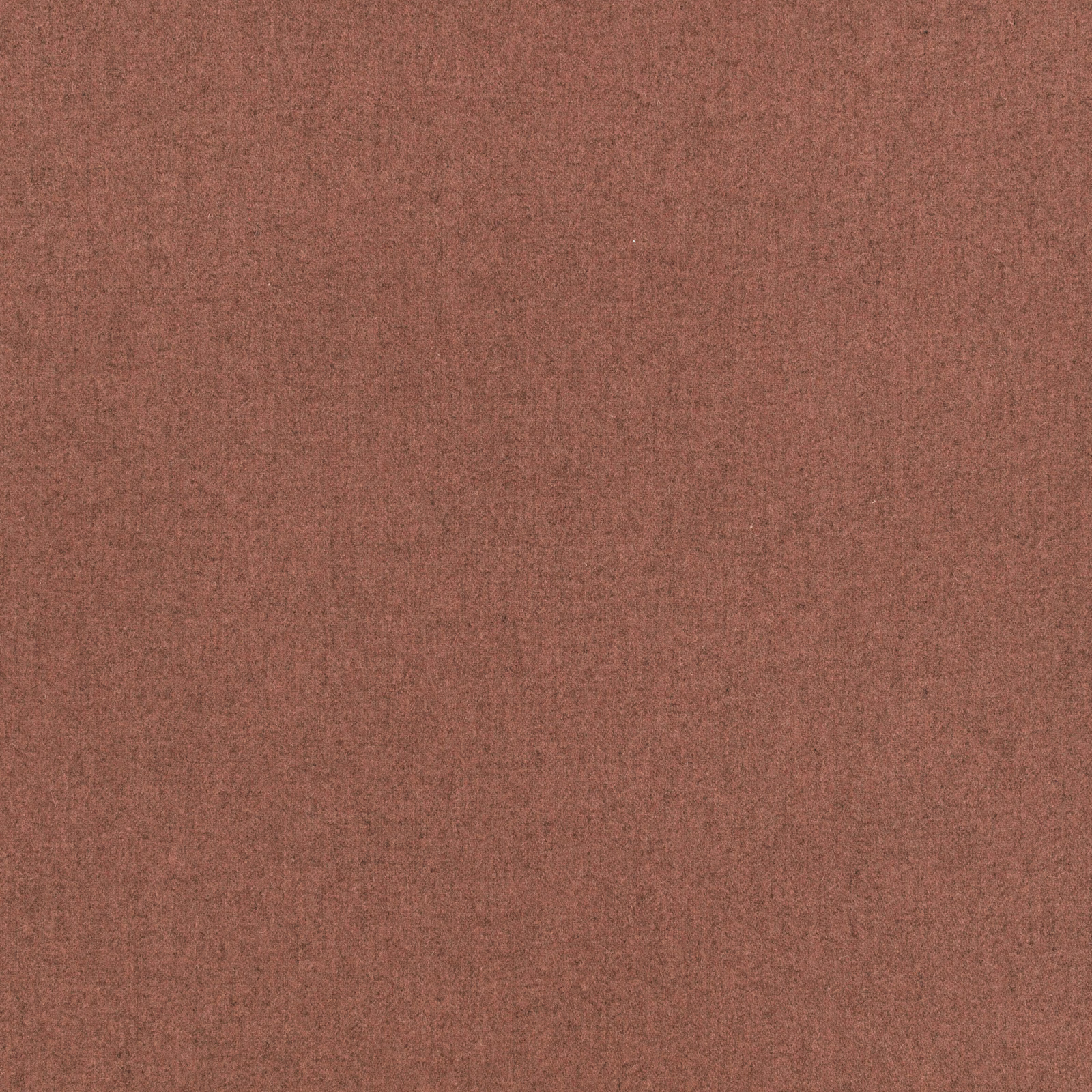 Warm reddish umber fabric with a fine, softly mottled matte weave